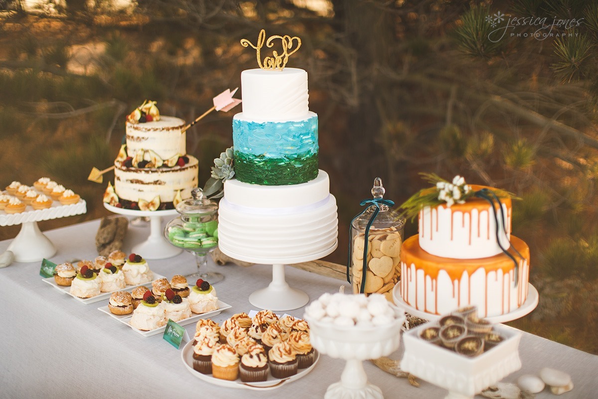 Styled Shoot Blenheim Wedding - Sweet Creations